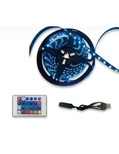 SANDA Tira Led 3Mtrs RGB 180 Led SD-6286 Con APP Alimentacion Usb
