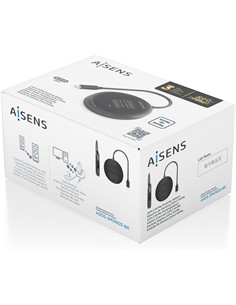 AiSENS Estacion de Docking 2X M.2 NVMe A Usb 3.2 Tipo C/M Compatible Para Disco SSD ASDS-2M2N05
