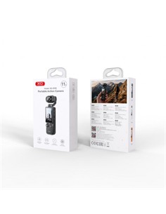 XO Camara Accion Portatil ZF05 UHD 2.5K 180º Giratoria,Ranura Micro Sd