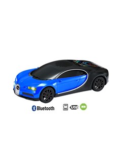 SAMI Altavoz Inalambrico Vintage Coche BUGATTI 15W RS-9126 Azul,Radio FM,Usb,Micro Sd