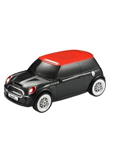 SAMI Altavoz Inalambrico Vintage Coche Mini Cooper 5W RS-9130 Negro,Radio FM,Usb,Micro Sd