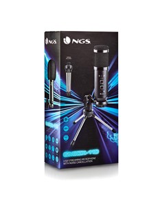 NGS Microfono Para PC/PS4/PS5 Gaming GMICX-110 Usb Cancelacion de Ruido Con Tripode Cable 1.8mtrs
