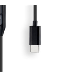 DAEWOO Auricular Cable Tipo C y Con Microfono DW2015 Negro