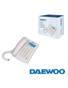 DAEWOO Telefono Fijo Sobremesa DW6310 Pantalla Retroiluminada