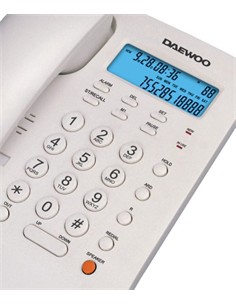 DAEWOO Telefono Fijo Sobremesa DW6310 Pantalla Retroiluminada