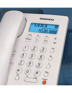 DAEWOO Telefono Fijo Sobremesa DW6310 Pantalla Retroiluminada