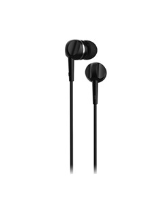Motorola Auriculares Estereo EARBUDS 105 Negro Con Cable Jack 3.5mm y Microfono