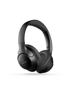 HEAD Auricular de Casco Bluetooth Cancelacion de Ruido 30H Resist al Sudor Negro Plegable Con Funda