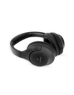 HEAD Auricular de Casco Bluetooth Cancelacion de Ruido 30H Resist al Sudor Negro Plegable Con Funda