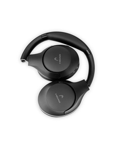 HEAD Auricular de Casco Bluetooth Cancelacion de Ruido 30H Resist al Sudor Negro Plegable Con Funda