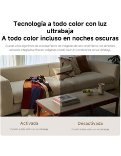 XIAOMI Smart Camara De Vigilancia C100 IP Deteccion LLanto de Bebe 2K MJSXJ25CM