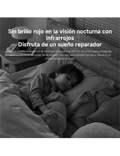 XIAOMI Smart Camara De Vigilancia C100 IP Deteccion LLanto de Bebe 2K MJSXJ25CM