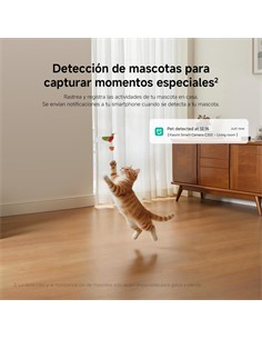 XIAOMI Smart Camara De Vigilancia C302 IP 2K Blanca Deteccion Humano y  Mascota MBC28