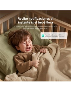 XIAOMI Smart Camara De Vigilancia C302 IP 2K Blanca Deteccion Humano y  Mascota MBC28
