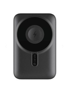 DEVIA Bateria Externa Portatil 10000Mah Magnetica 22.5W Con Soporte Gris j08