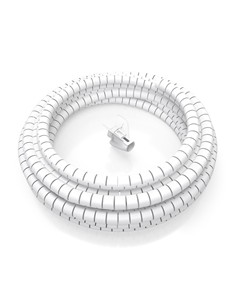 AISENS Organizador De Cable En Espiral 25mm 2Mtrs Blanco A151-0918