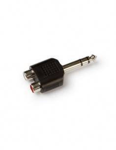 FONESTAR CONVERTIDOR JACK ESTEREO 6.5/M A 2RCA/H AA-141