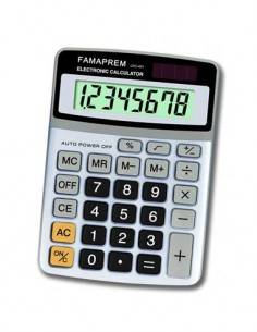 KOOLTECH Calculadora Pequeña 8 Digitos CPC401 Gris