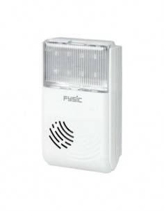 FYSIC Timbre Adicional FD-35 Con Sonido Alto Y Luz Para Telefono Fijo