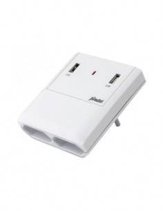 ALECTO Cargador Red Schuko 2xUsb 5V/2A SP-440