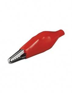 Pinza Pequeña Cocodrilo Roja 46mm