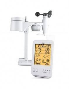 ALECTO Estacion Barometrica Digital WS-4800 Con Sensor Ext Inalambrico Humedad, Alarma Hielo, Fase L