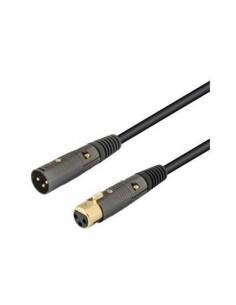 Cable Audio XLR-Canon M/H 2mtrs