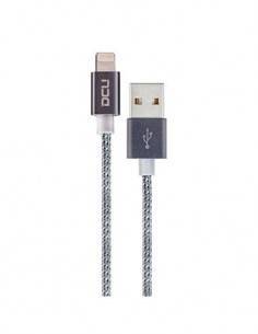 DCU Cable Datos Lightning a USB 1mtr Gris