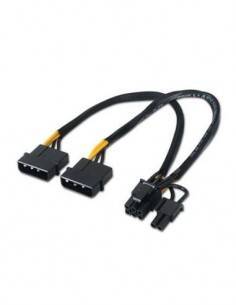 Cable Alimentacion VGA a 2xMolex/M (6+2pin)