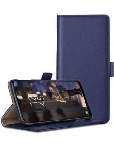 GOOSPERY Funda SAMSUNG A10s A107 Libro Azul Oscuro Con Tarjetero