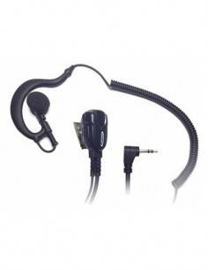 JETFON Micro Auricular Motorola Talk About 1 Clavija JR-1708E/C soporte oreja y cable negro todo.