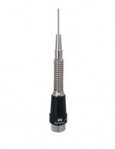 KOMUNICA Antena PWR-285-VS 136-174mHz Conector PL 1.25m, resorte base y 3.4db.usio comercial y radio