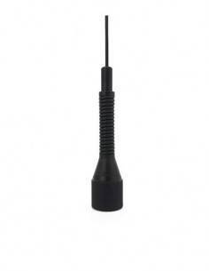 KOMUNICA Antena VHF PWR-M150-GSA-B 134-174mHz 1/4 Conector PL 0.51m, Negra