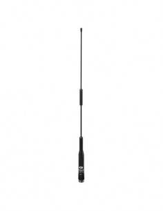 KOMUNICA Antena Movil Bibanda  PWR-NR-77B 144-430mHz 100W 43cm, Conector PL, 2.15db